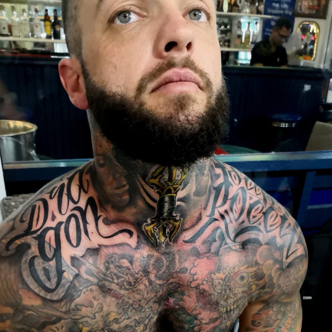 gangster necktattoo menTikTok Search