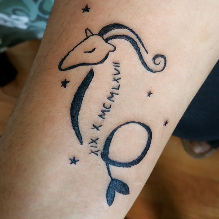 50 Best Capricorn Tattoo ideas  Hike n Dip  Capricorn tattoo  Constellation tattoos Saturn tattoo
