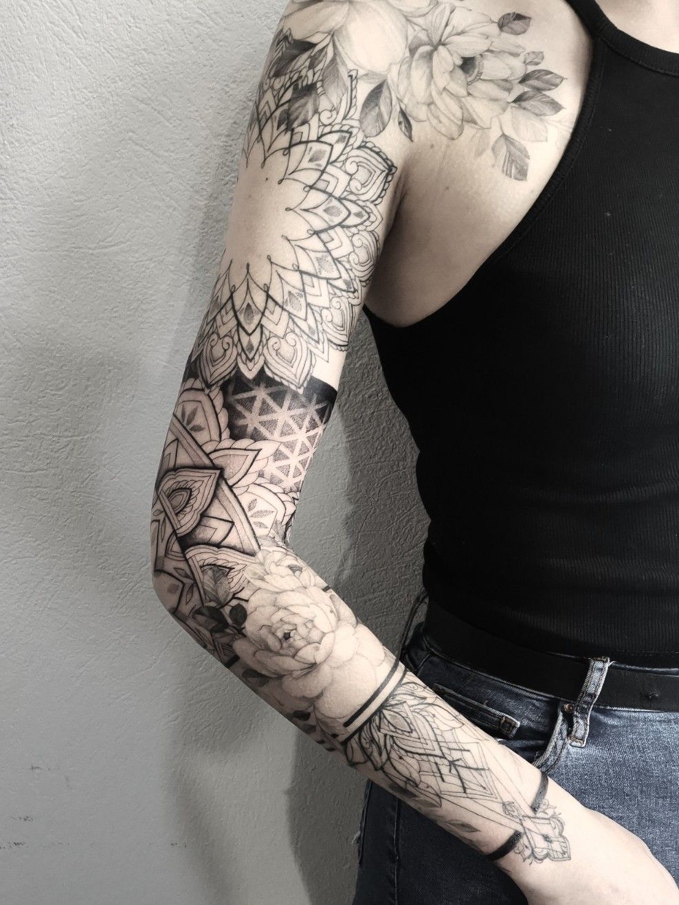 These Geometric Tattoos Redefine What Masculine Tattoos Mean