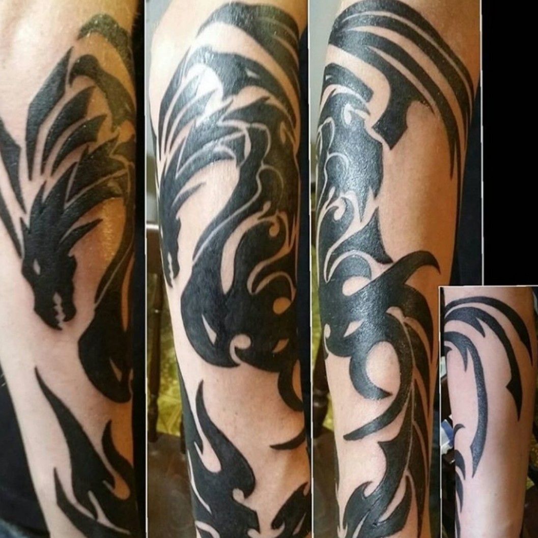 Zealand Tattoo  Super cool dragon  piece wrapped around  Facebook