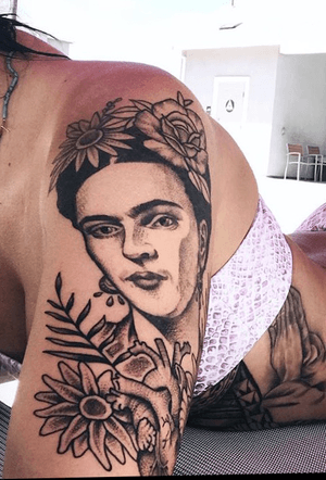 Healed Frida hald sleeve photo courtesy of my client, follow me on Instagram @ileyva_sfc
