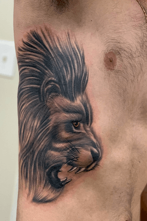 Lion Tattoo Cover Up 