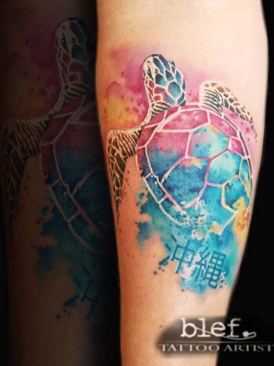 Turtley Awesome  Unique Turtle Tattoo Designs To Inspire You