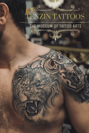Complete customise work design tattooed 