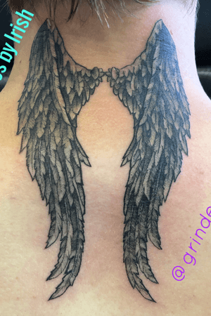 Angel wings for hwr grandfather
