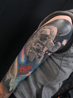 Out of this world work in progress piece by @murraycathcart 
