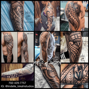 I currently have a few custom freehand Polynesian Sleeve Specials going on til the end of September. Contact me if you are interested in booking an appt 