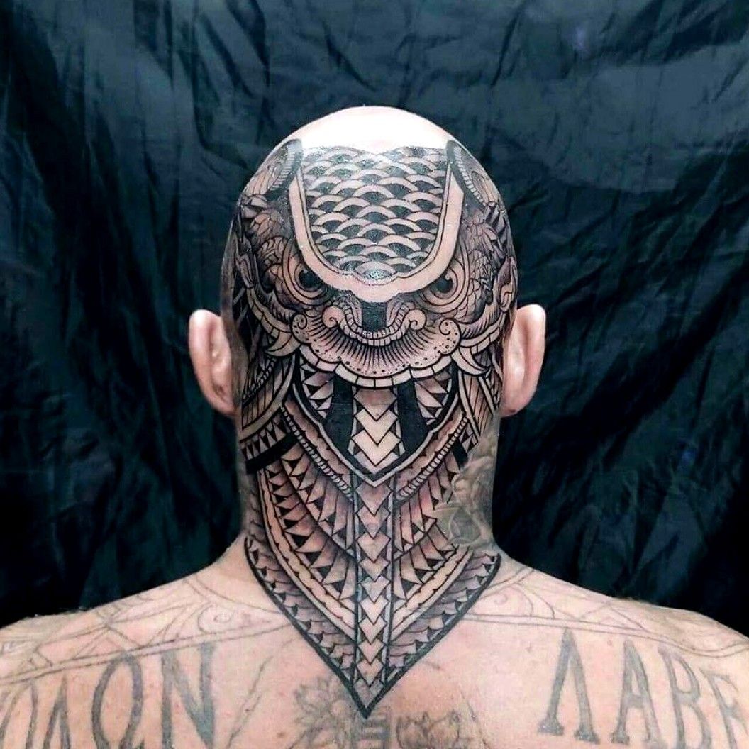 polynesian neck tattooTikTok Search