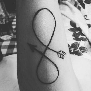 Infinity#tattoo#tattooart #tattooline #ink #tattoos#blacktattoo 
