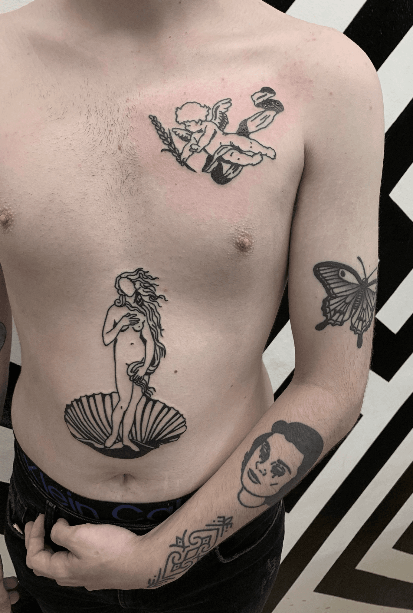 Birth of Venus tattoo made by Zach  The Bell Rose Tattoo  Facebook