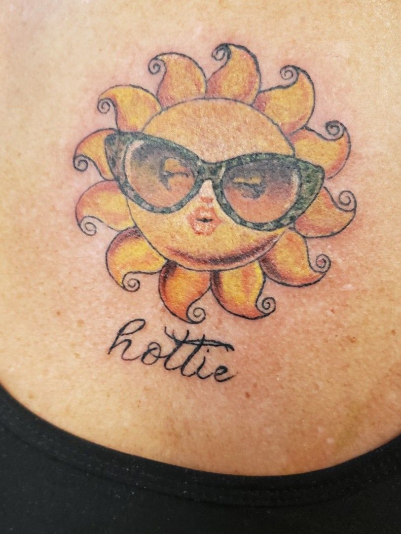Update 77+ sun with sunglasses tattoo best