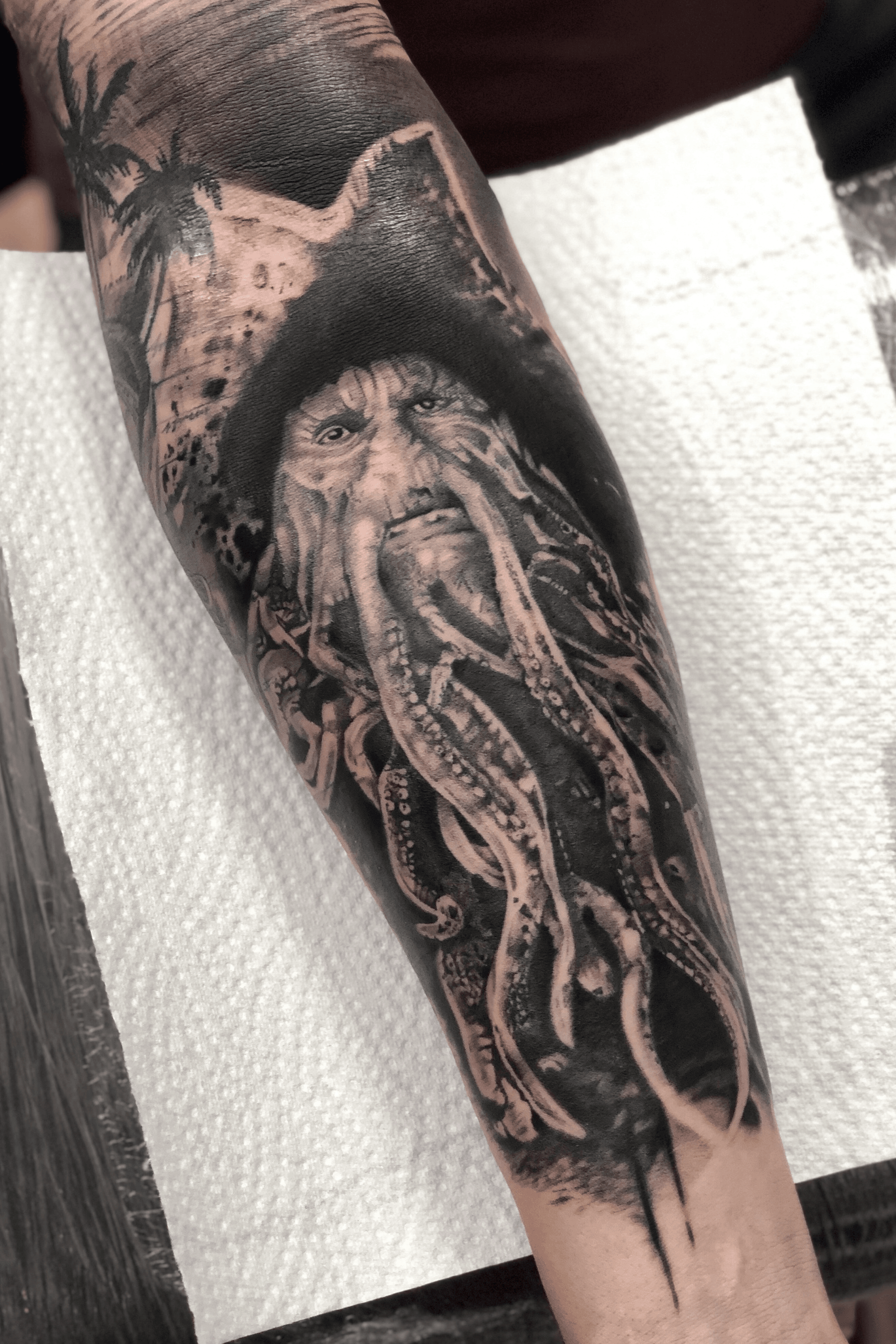 Art Immortal Tattoo  Tattoos  Movie  Davy Jones