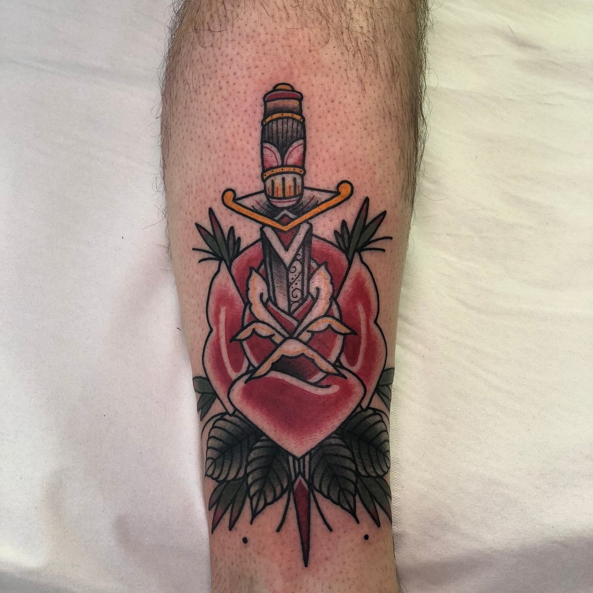 Tattoo uploaded by Keep the Faith Social Club • Traditional Dagger by ...