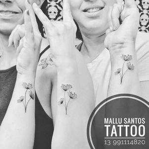 Trio de amigas - fineline tattoo