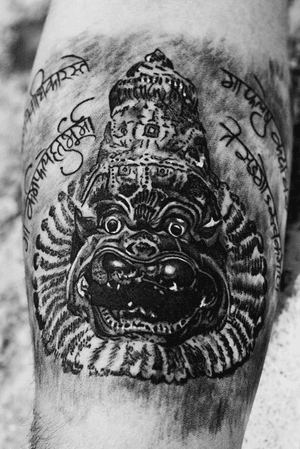 Lord Narasimha Tattoo