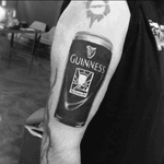 #guiness #beer #beertattoo #realism #balckandgray 