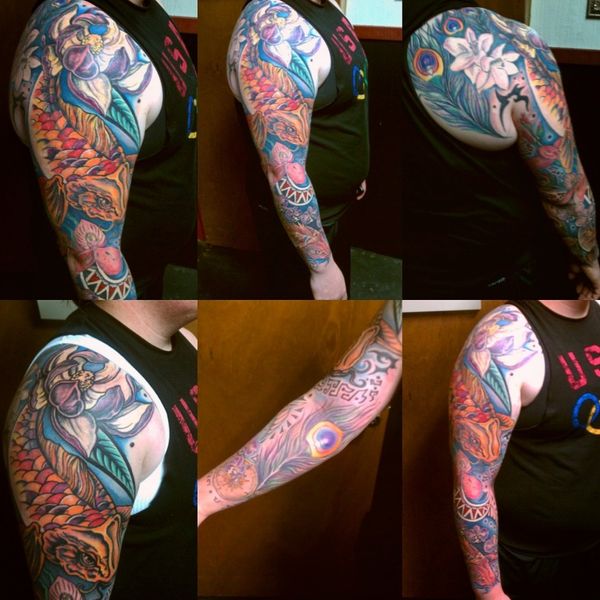 Tattoo from Davey Jones Locker Tattoo