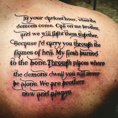 Flash tattoo