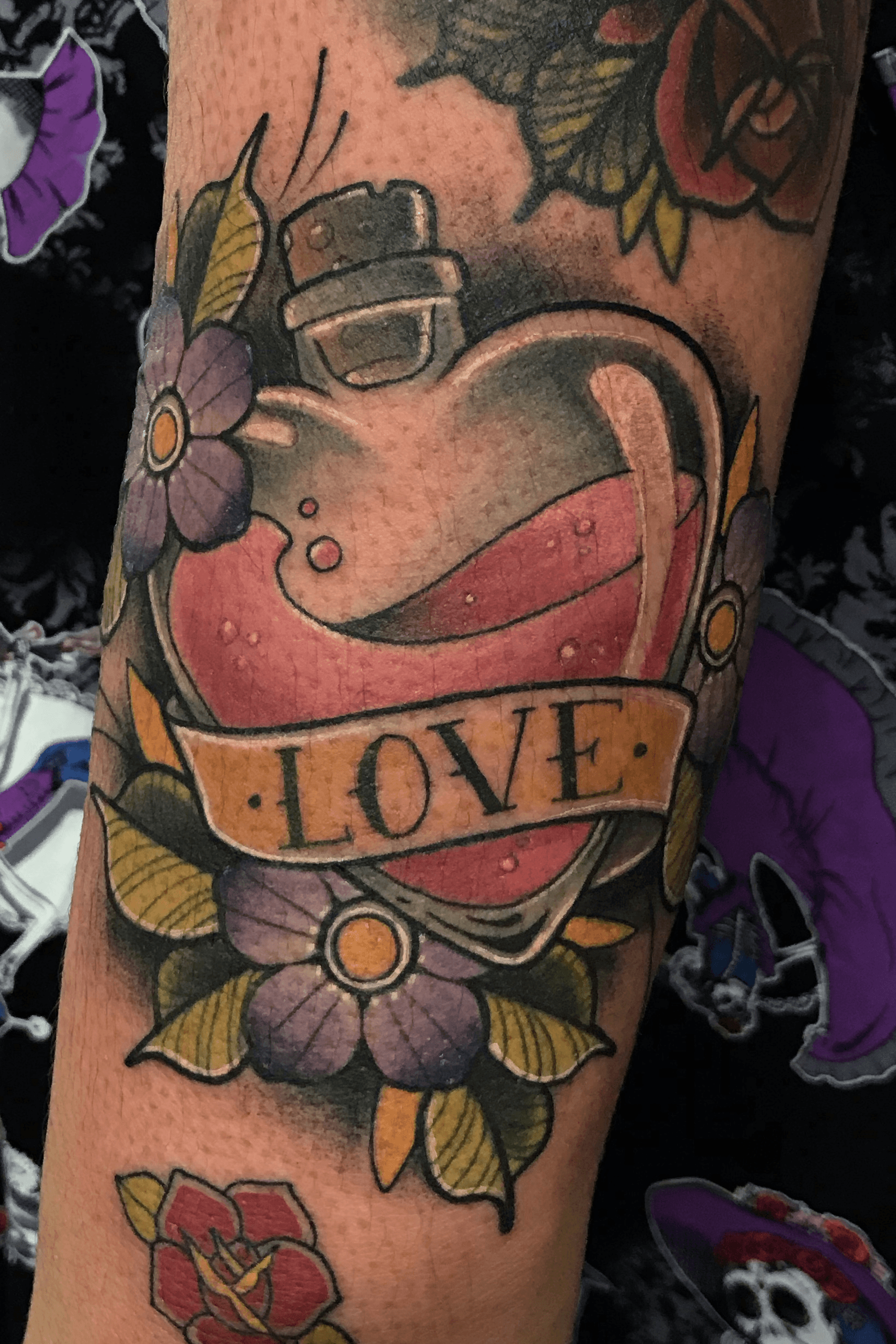 Love Potion by Aqua Pixie of Chapters Tattoo Studio UK  rtattoo