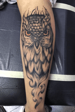 Owl @evolution tattoo slp #tattoo #owl #buho #slp #mexico 