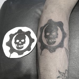 Gears of war tattoo