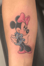 Minnie Mouse full color on the Forearm