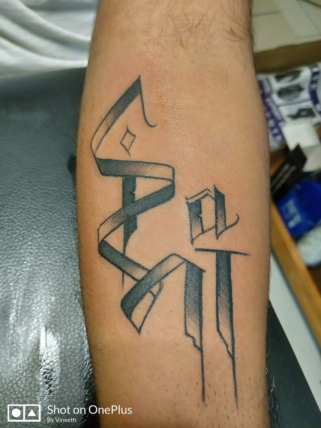 SM Custom Lettering tattoo  Tattoo lettering Initial tattoo Custom  tattoo