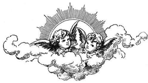 A piece beyond the sun. #cherub #christianity #angels