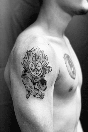tatuagem majin vegeta.. dragon ball z..#tatuagem #tattoo #tatuaje #