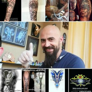 Creative tattoo artist Pascal salloum 