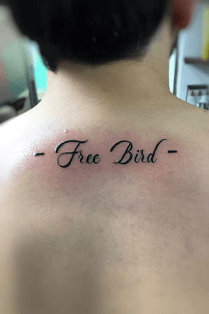 Free bird lettering 
