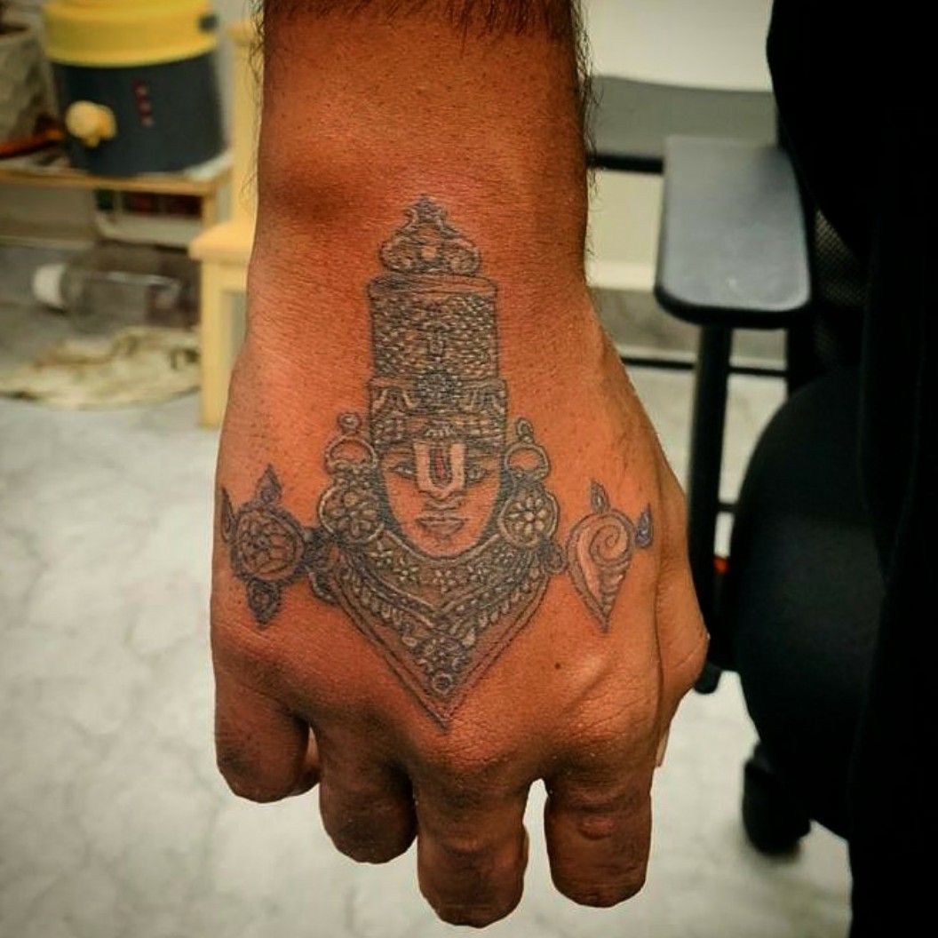 Venkateswara Swamy tattooVIJAYAWADANELLORE  Skin craft Tattoos Art  sketches pencil