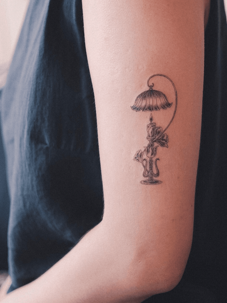 Lantern tattoo by Andrey Stepanov  Photo 16126
