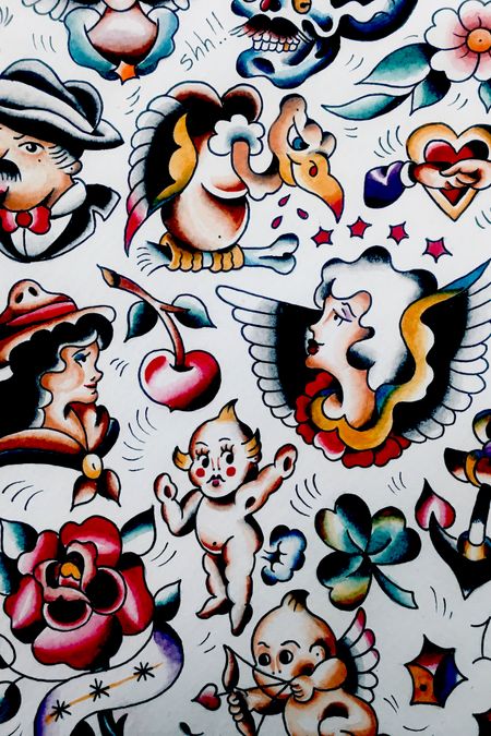 Flash tattoo