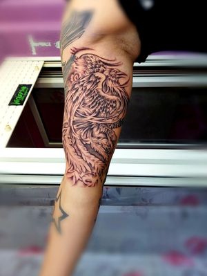 Tattoo#phoenix#black#tattooartist#Nenad