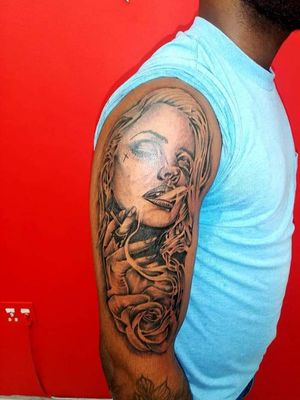 Tattoo by skin art custom tattoos