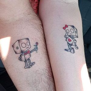 Partners tattoos, Pandora Robots