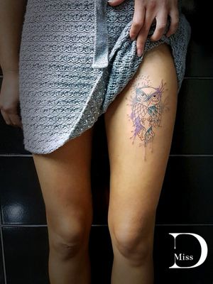 Some watercolor!!! #missD #missDtattoos #missDtattoo #lovethedot #owl #owltattoo #owltattoos #owltattoodesign #owlwatercolor #watercolor #watercolortattoo #watercolortattoos #watercolour #tattoo #thightattoo #girltattoo #girlswithink #Athens #neasmirni #Greece 