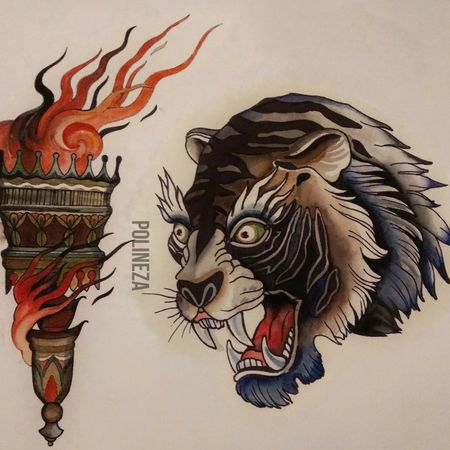 Flash tattoo