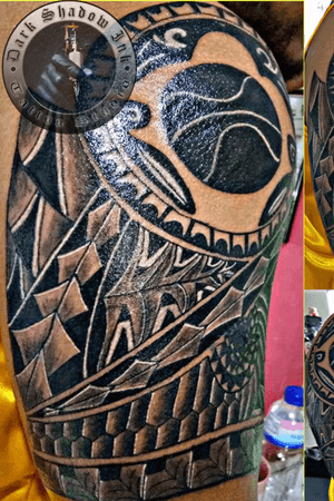 Polynesian tattoo 4 hours tattoo session