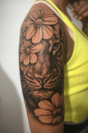 Tiger tattoo (6 hour)