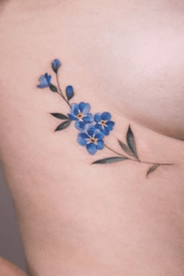 Top 61 Best Forget Me Not Tattoo Ideas  2021 Information Guide  Forget  me not tattoo Flower wrist tattoos Tattoos