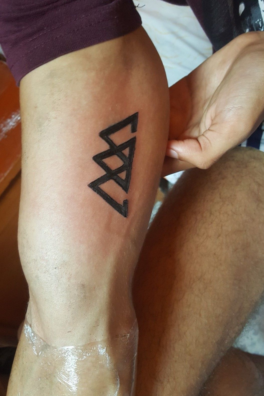 Tattoo uploaded by Raouf Ezzeddin • Alpha beta omega • Tattoodo