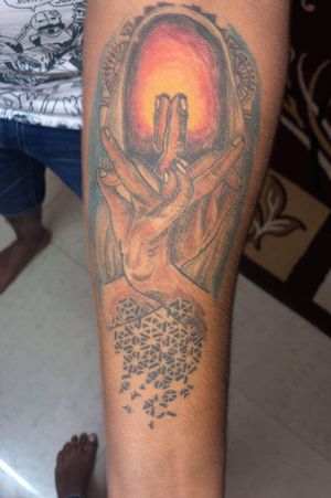 Healed tattoo 