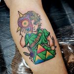 Link with Majora's Mask, Tat'l, Tael and Triforce