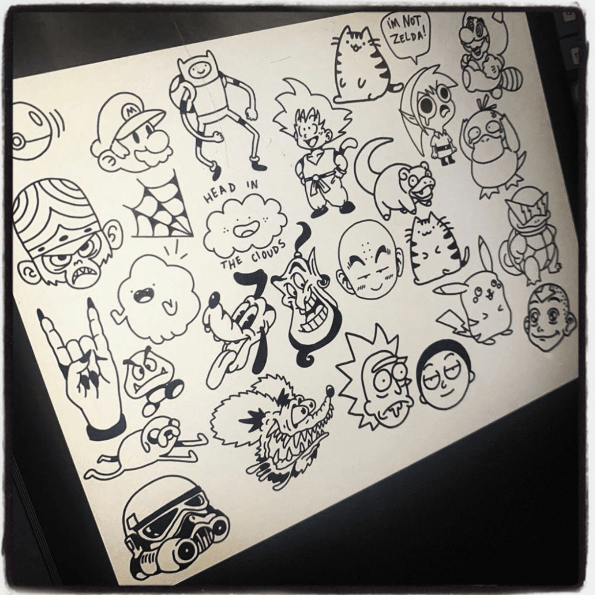 Top more than 64 anime tattoo flash super hot  incdgdbentre