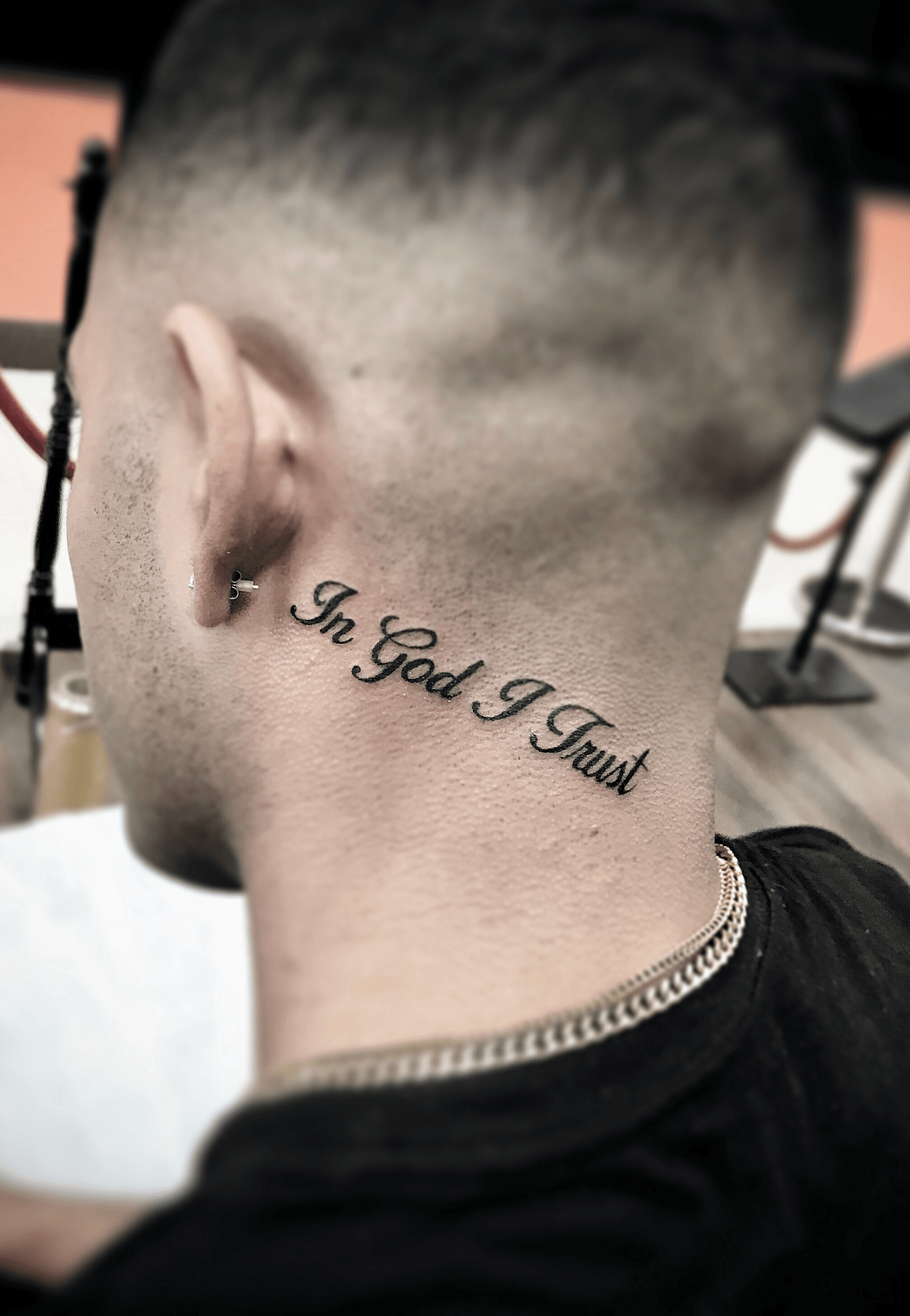 trust god tattoos
