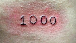 1000 tattoo