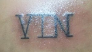 Name tattoo: VIN