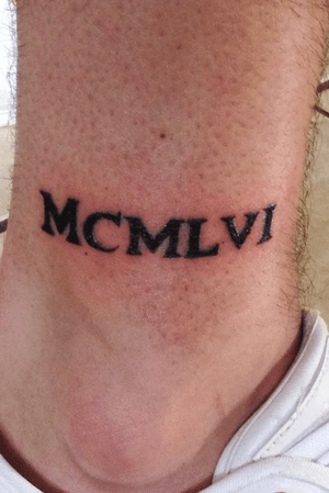 Roman numeral date of the clienta mothers birthday 